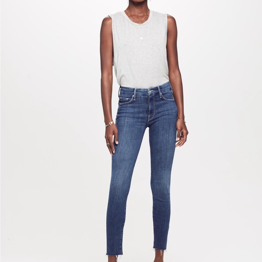 Mother The Ankle Fray Girl Crush jeans sz 27